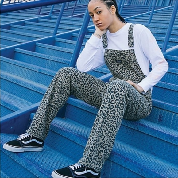 Obey Casbah Dungarees Overalls - Picture 2 of 8